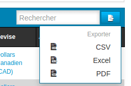 Listin Export Browser